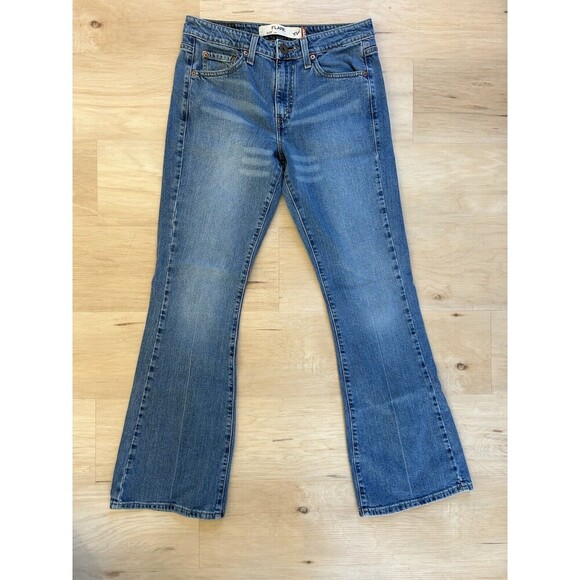 Levi’s 519 Flare Mid-Rise Women’s Retro Y2K Western Jeans Size 9 M - Picture 1 of 6